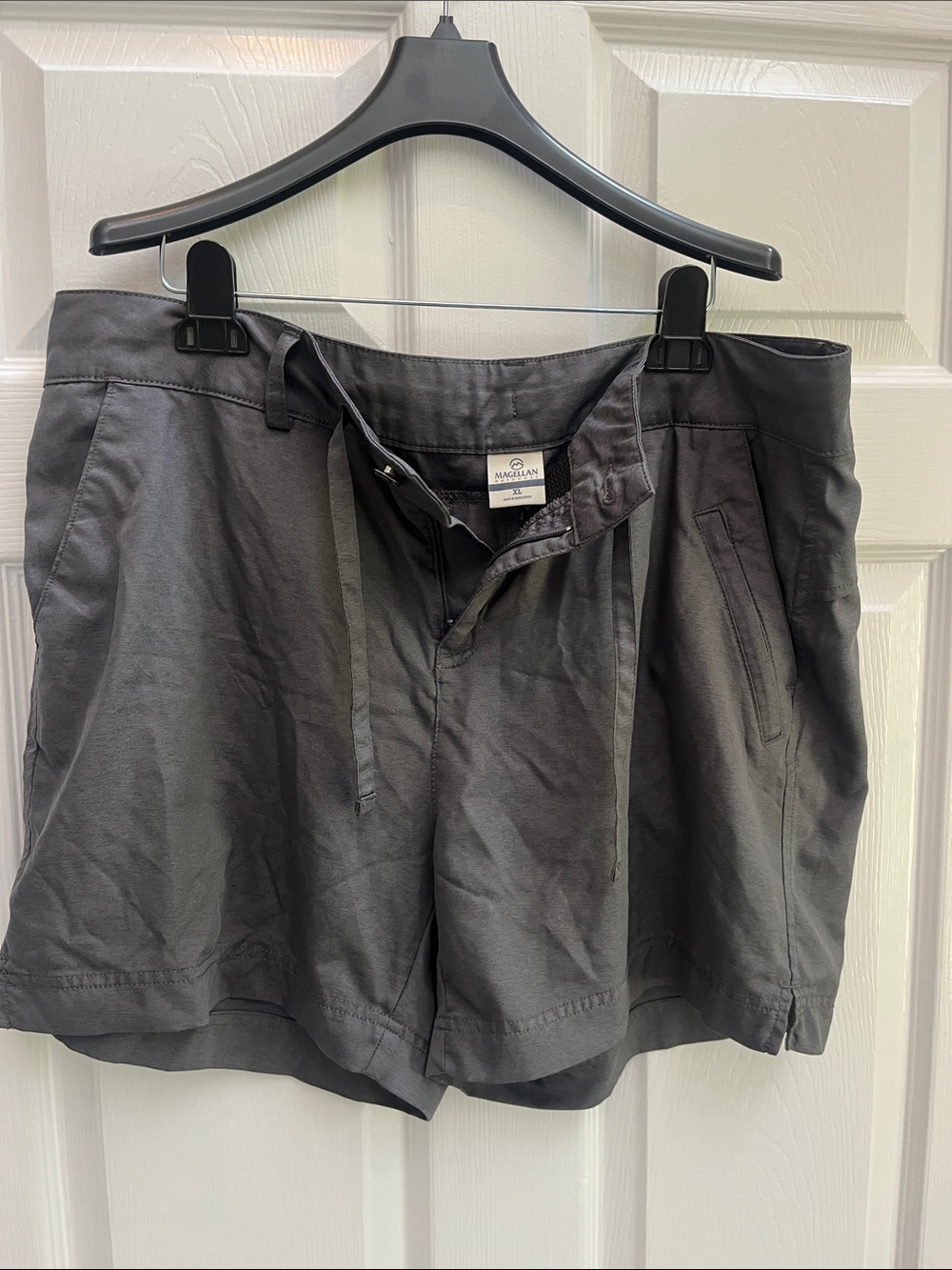 Magellan Outdoors Women's Athletic Shorts - Charcoal Gray